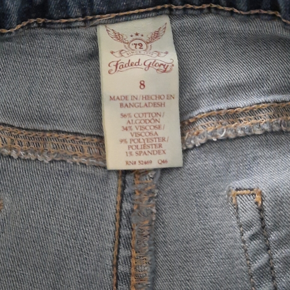 Faded Glory Ankle Jeans - Picture 8 of 10